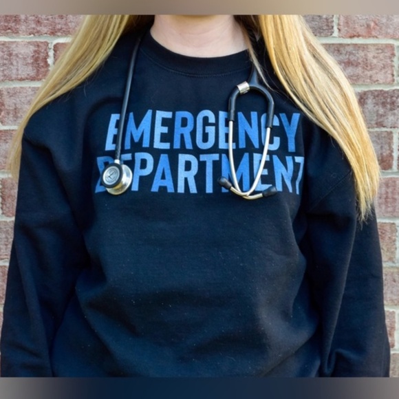Emergency Department Sweatshirt - Picture 1 of 2